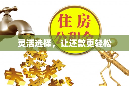 港北灵活选择，让还款更轻松